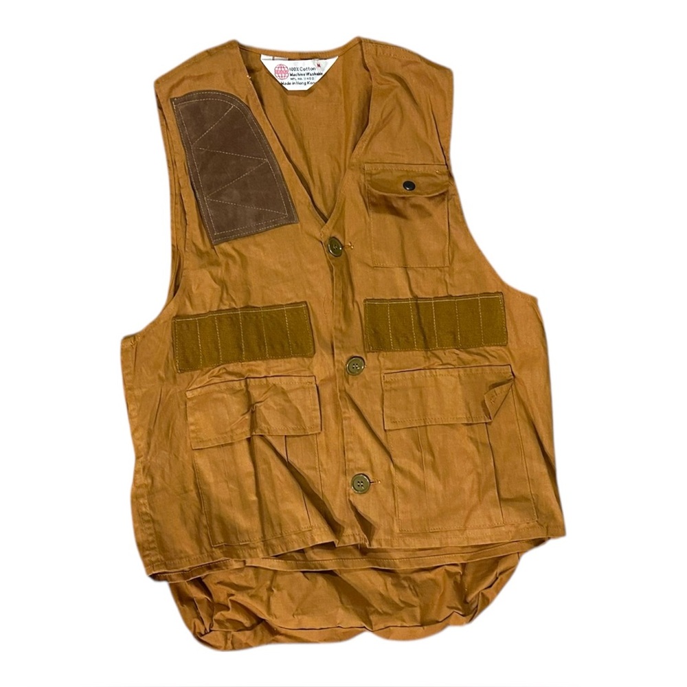 Vintage Seaway Tracker Cotton Hunting Vest Men’s Medium Fishing Trapper Outdoor